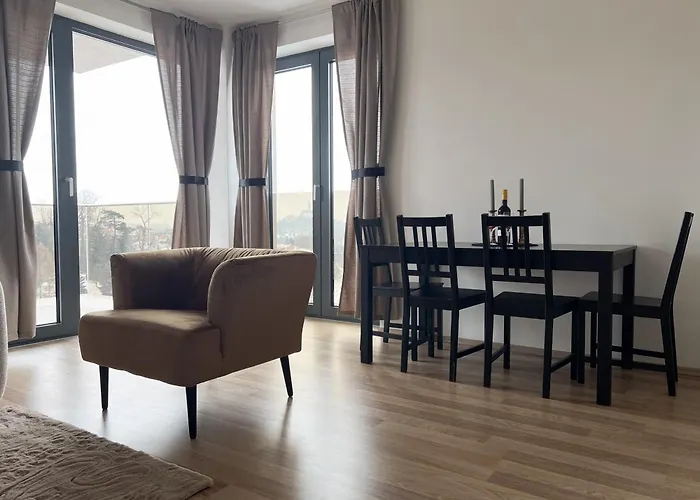 Fabulous View - Newly Equipped - Private Parking דירה *